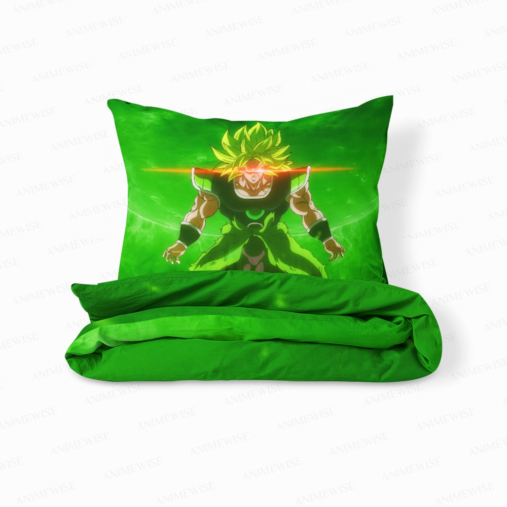 Broly Super Saiyan Universe Blend Duvet Cover Set Bedding