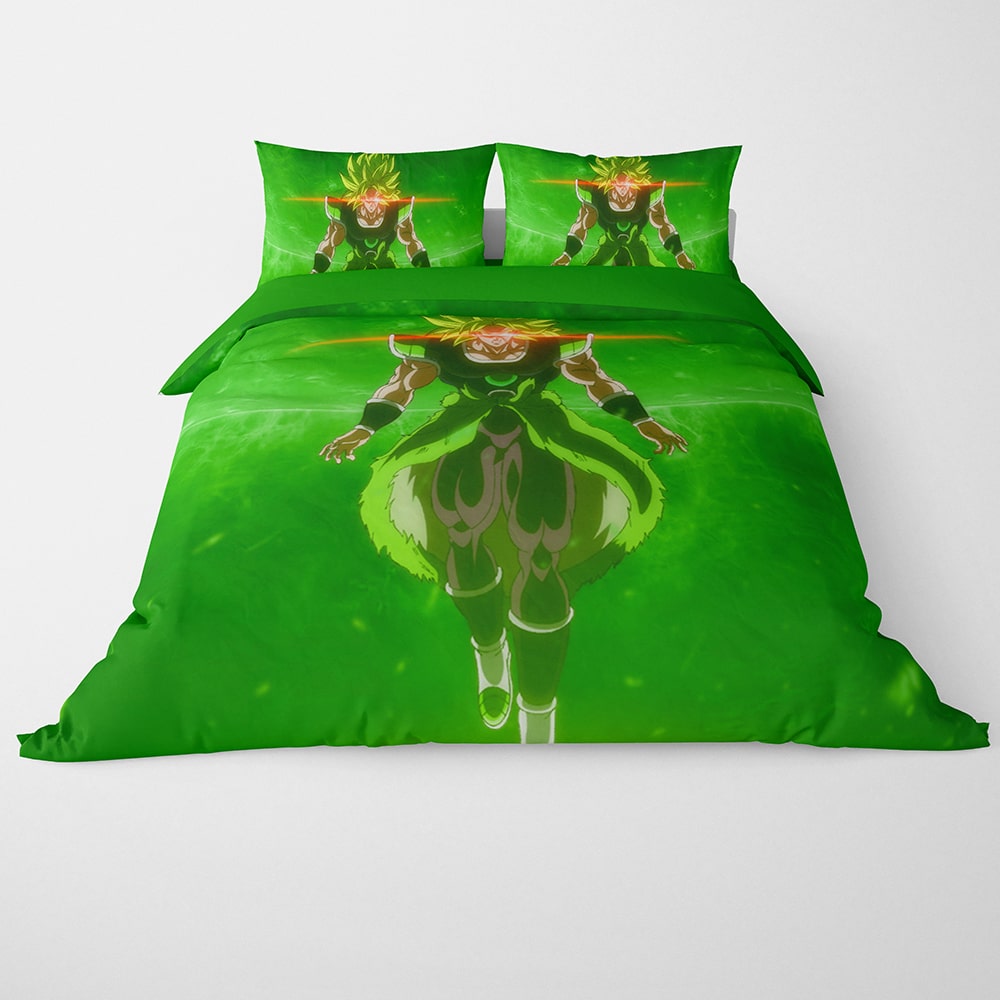 Broly Super Saiyan Universe Blend Duvet Cover Set Bedding