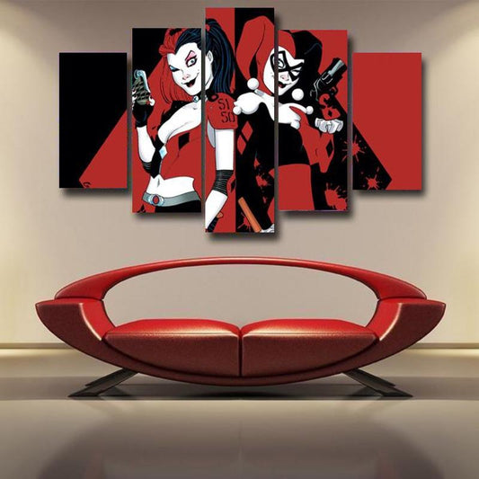 Harley Quinn Canvas Art