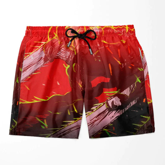 Chainsaw Devil Denji All Over Print Chainsaw Man Shorts