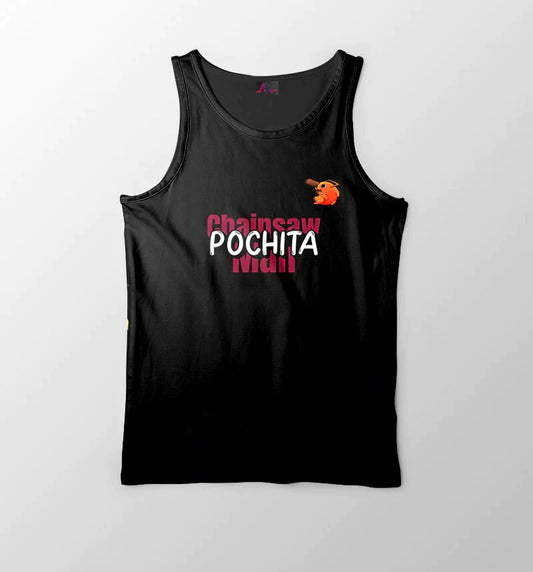 Chainsaw Devil Pochita Chainsaw Man Classic Chainsaw Man Tank Top