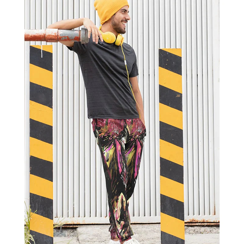 Chainsaw Man Abstract Brushed Sweatpants Joggers