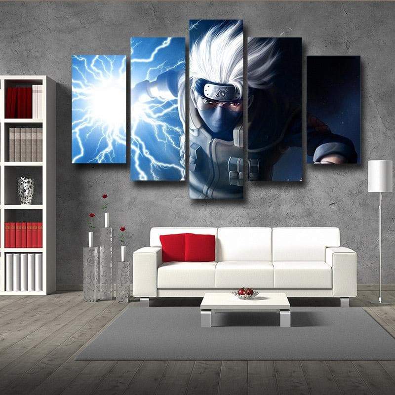 Chidori Kakashi Hatake Naruto Canvas-Naruto-Canvas,Kakashi,Naruto