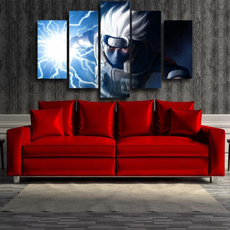 Chidori Kakashi Hatake Naruto Canvas-Naruto-Canvas,Kakashi,Naruto