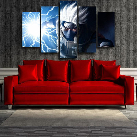 Chidori Kakashi Hatake Naruto Canvas-Naruto-Canvas,Kakashi,Naruto