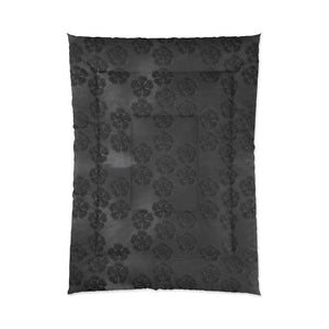 Clover Leaf All Over Embossed Comforter Set Bedding