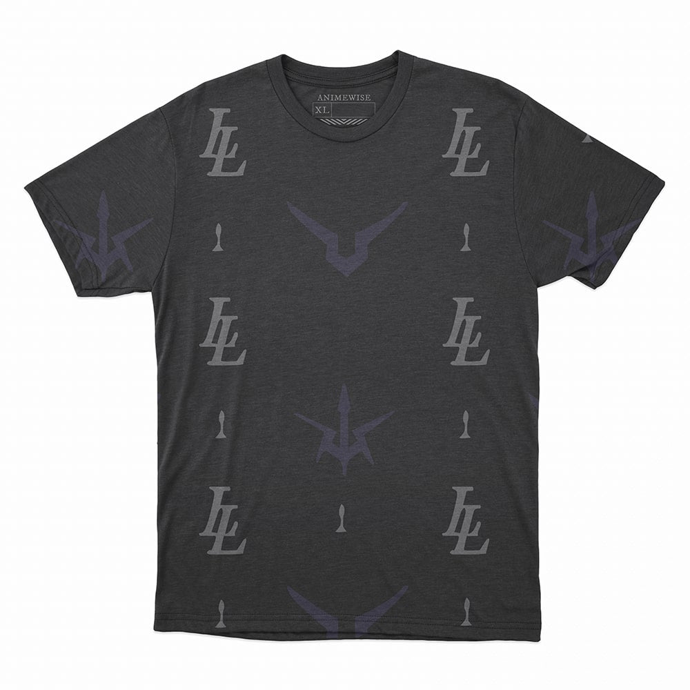 Code Geass Lalouch Rebelion Emblem All Over Brushed T-Shirt