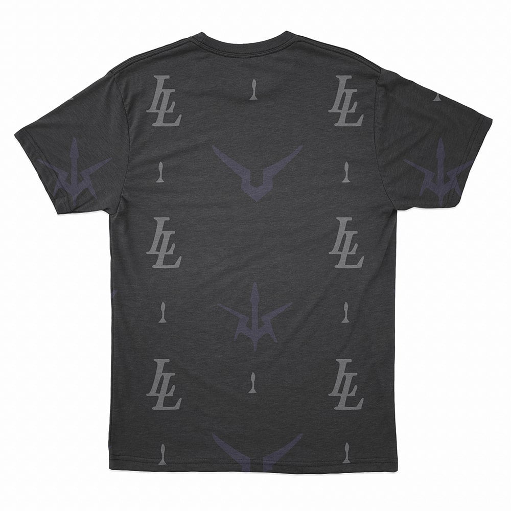 Code Geass Lalouch Rebelion Emblem All Over Brushed T-Shirt