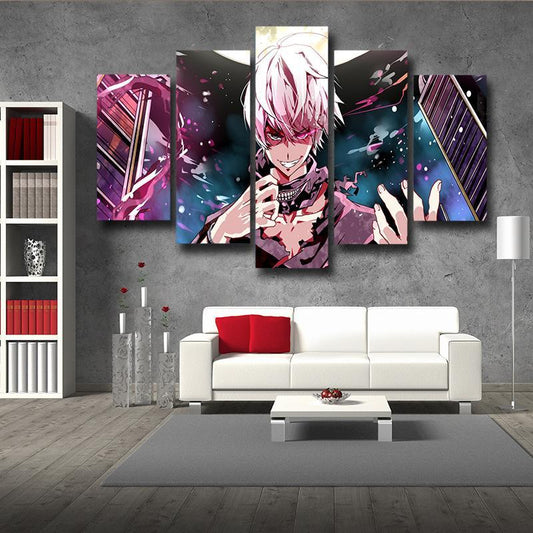 Cool Kaneki Ken Anime Canvas 3D Printed