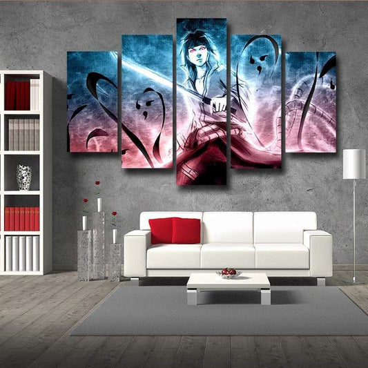 Cool Sasuke Naruto 3D Printed Naruto Canvas-Naruto-Canvas,MultiColor,Naruto