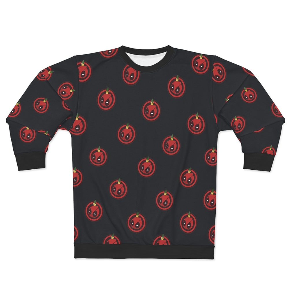 Deadpool Chibi Minions Pattern Sweatshirt