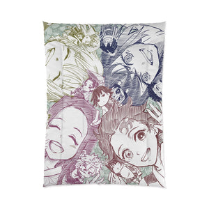 Demon Slayer Corp Sketch Anime Bedding