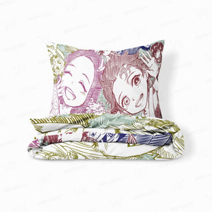 Demon Slayer Corp Sketch Anime Bedding