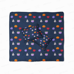 One Piece Devil Fruits Brushed All Over Pattern Duvet Cover Bedding