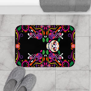 Diadelosmuertos Latin Art Blend Bath Mats