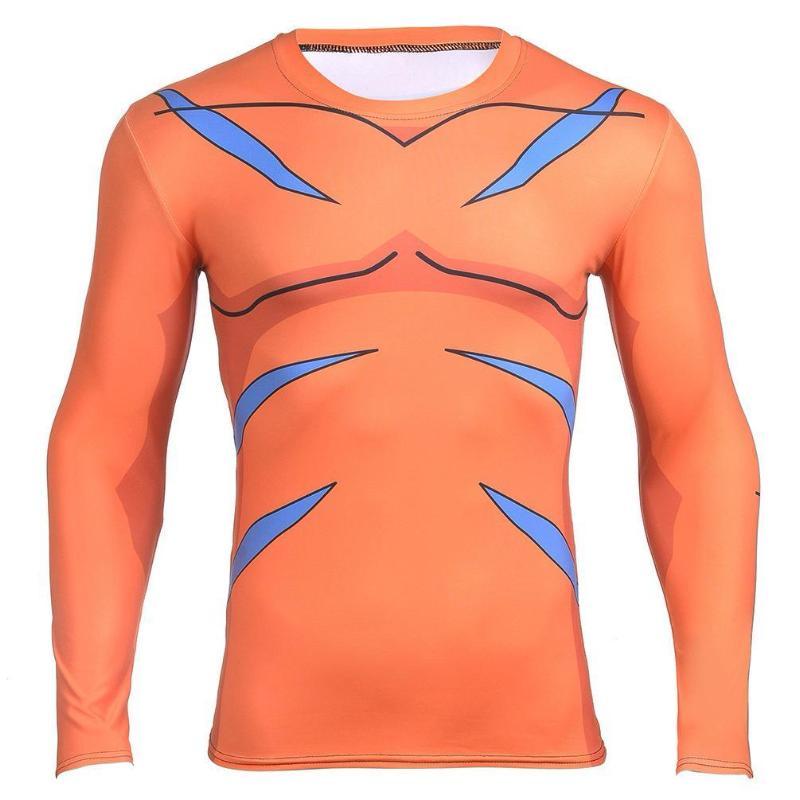 Digimon Cool Orange 3D Printed Digimon Long Sleeve Shirt