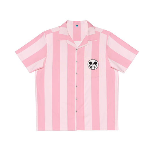 Donquixote Doflamingo One Piece Joker Stripes Hawaiian Shirt