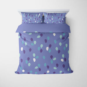 Droplets Abstract Pattern Comforter Set Bedding