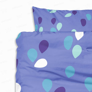 Droplets Abstract Pattern Comforter Set Bedding