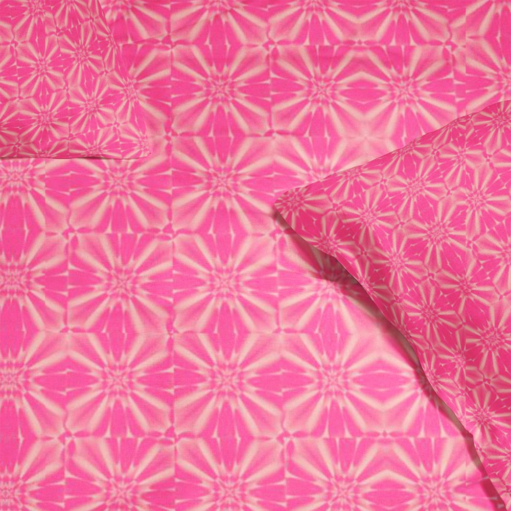 Nezuko Chan Pink Floral Demon Slayer Comforter Set