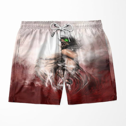 Shingeki no Kyojin Screaming Hammer Titan Attack On Titan Shorts