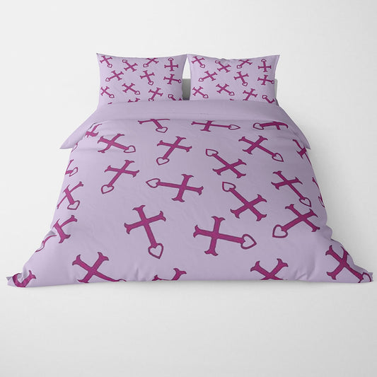 Erza Scarlet Pattern Fairy Tail Duvet Cover Bedding