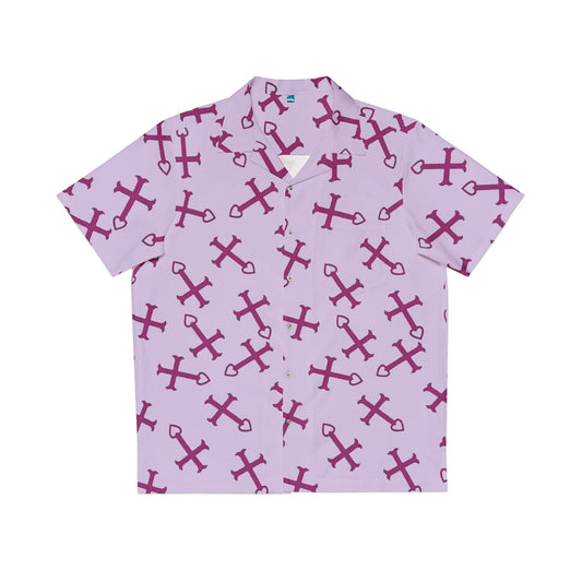 Erza Scarlet Pattern Fairy Tail Hawaiian Shirt