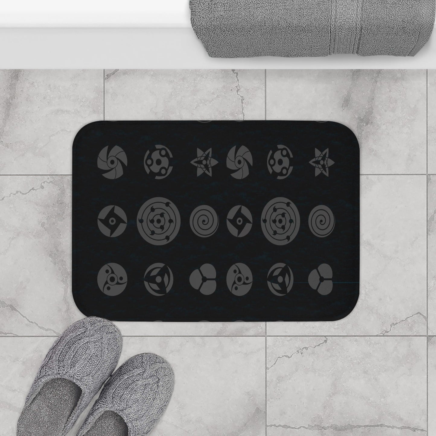 All Uchiha Eyes Naruto Bath Mats