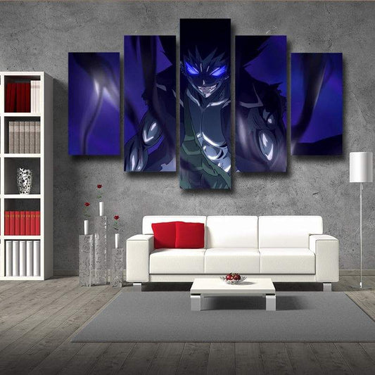 Iron Dragon Gajeel Fairy Tail Canvas 3D Printed