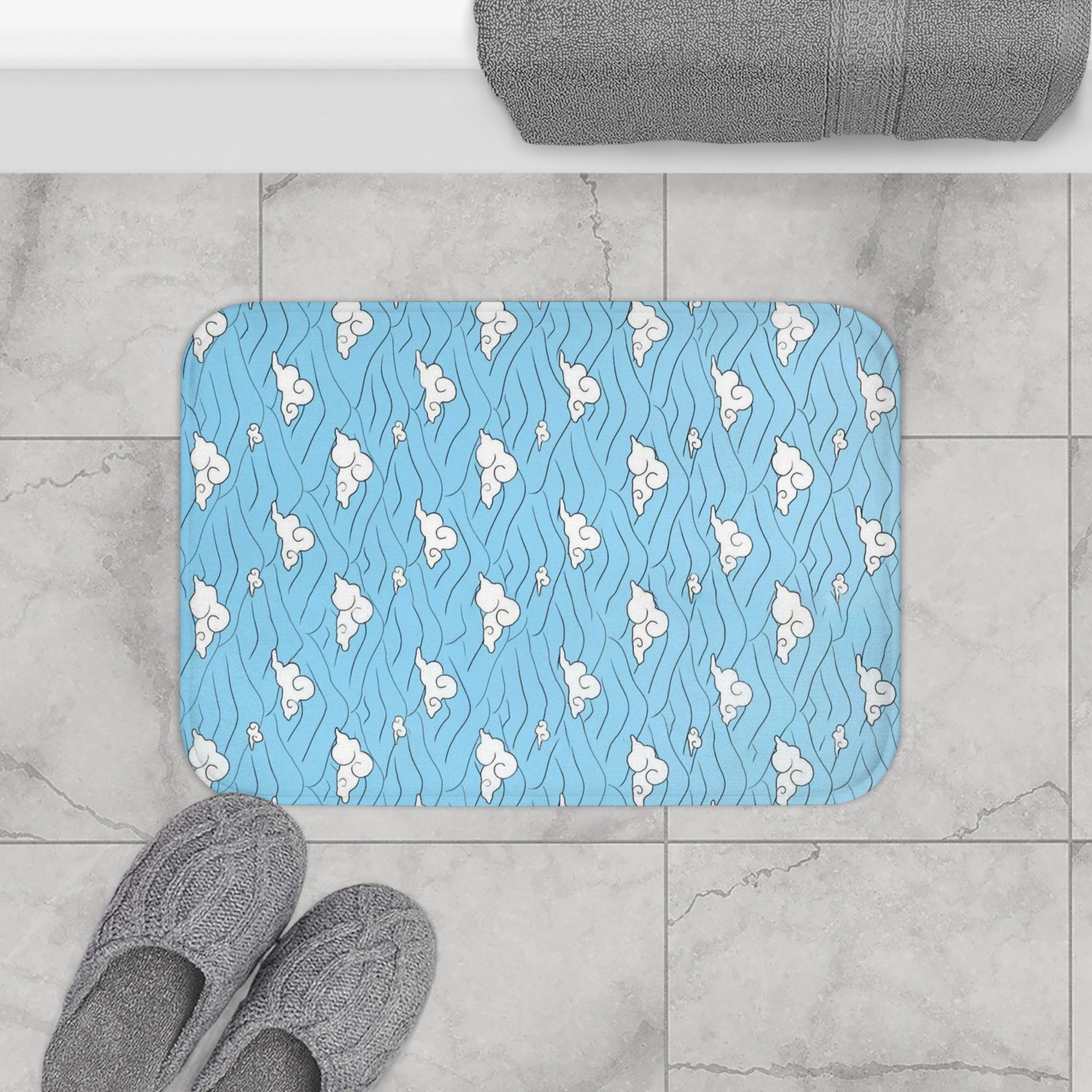 Demon Slayer Tanjiro Final Selection Pattern Bath Mats