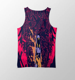 Fire Force 6 Iris Cool Abstract Art Fire Force Tank Top