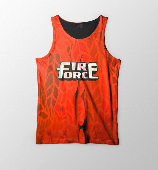 Fire Force Dream Space Leaf Tank Top