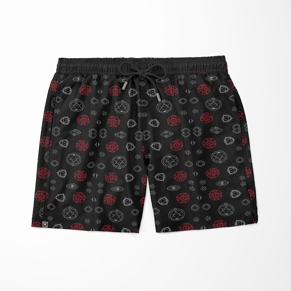 Fullmetal Alchemist Patterns All Over Print Board Shorts