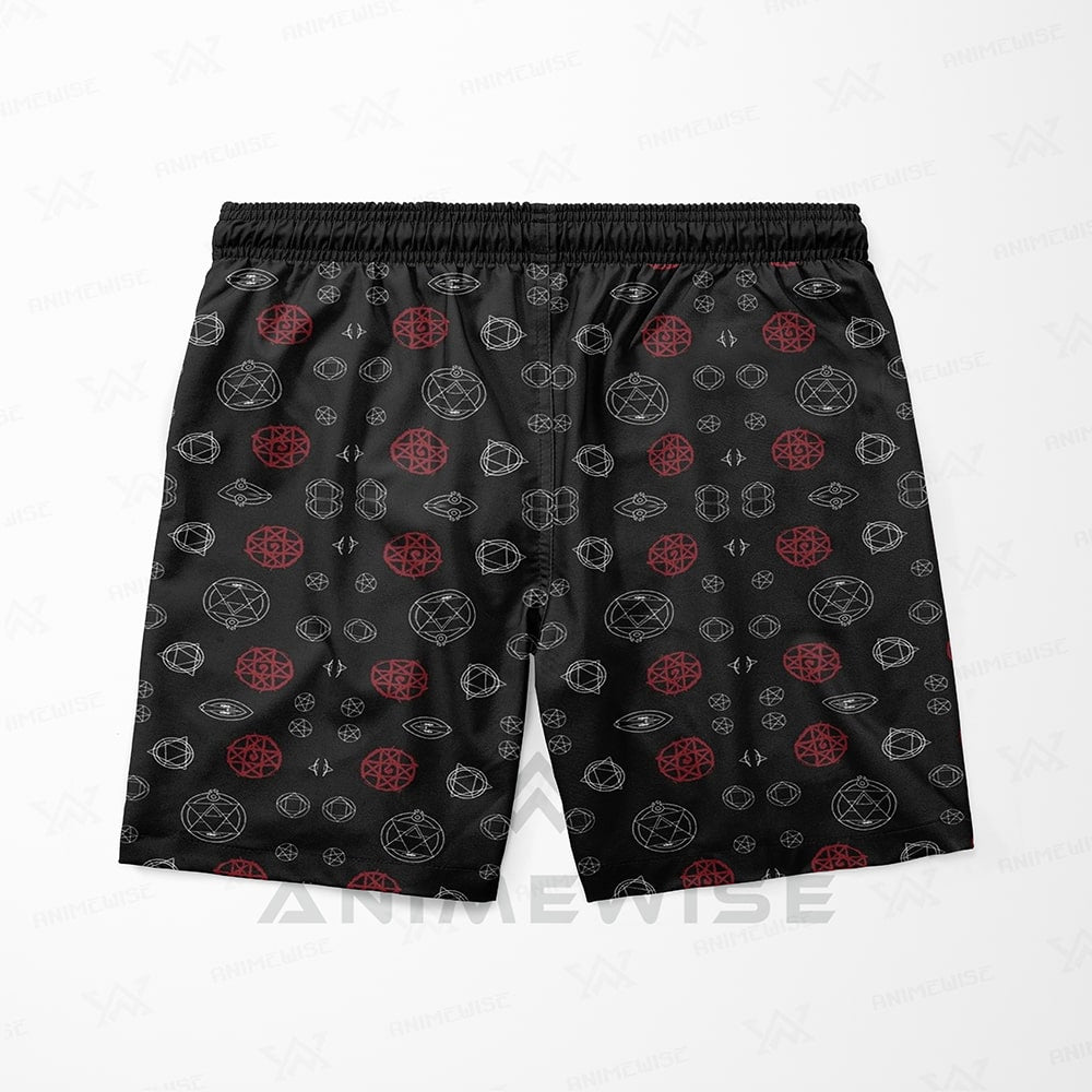 Fullmetal Alchemist Patterns All Over Print Board Shorts