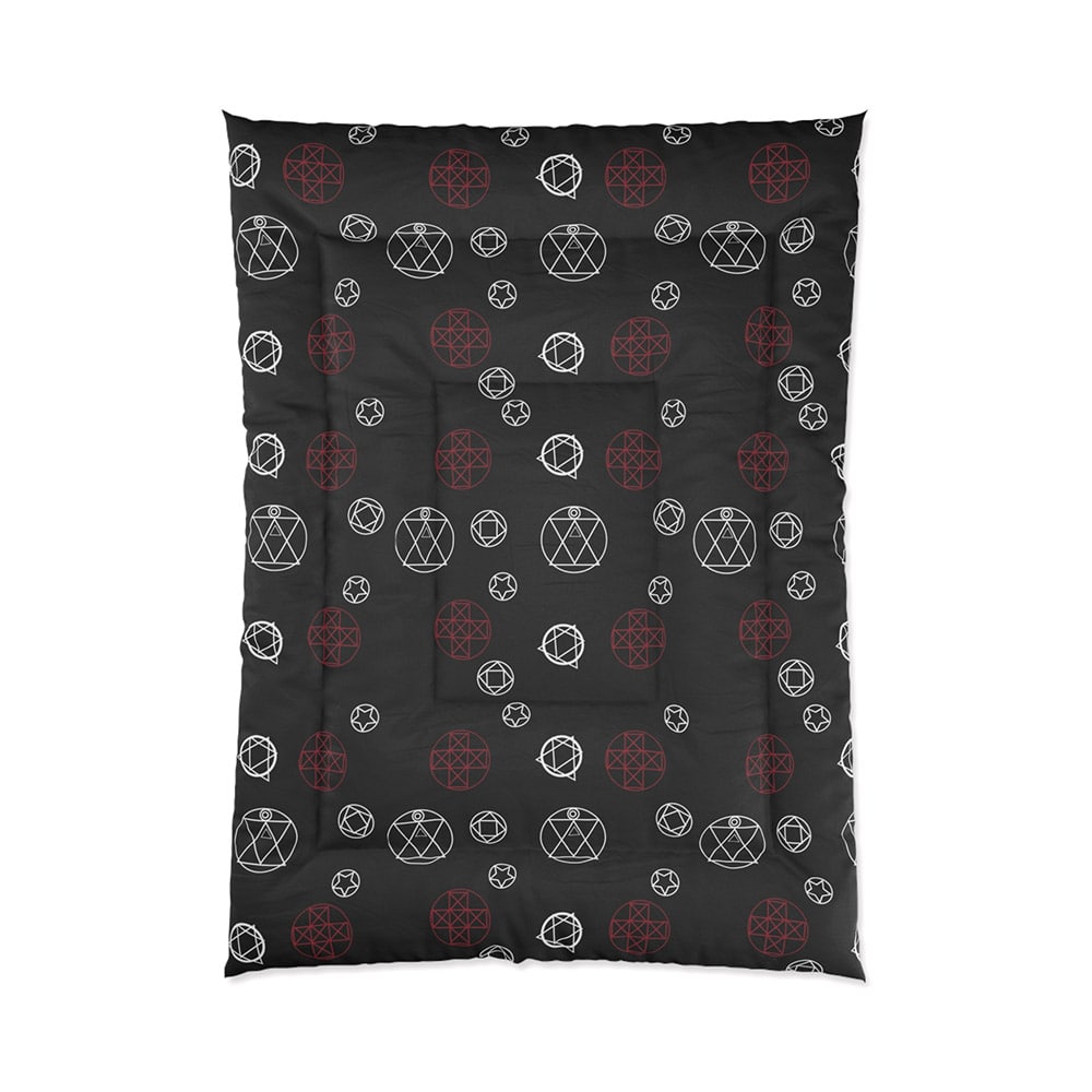 Fullmetal Alchemist Transmutation Circle Pattern Comforter Set Bedding