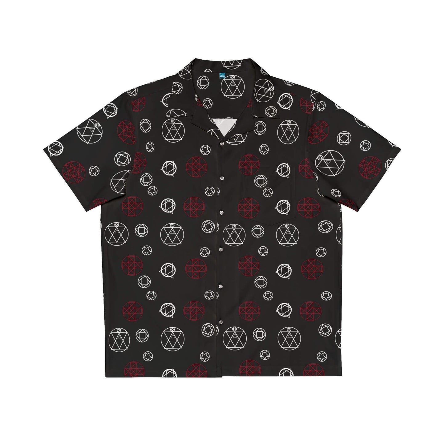 Fullmetal Alchemist Patterns All Over Print Hawaiian Shirt