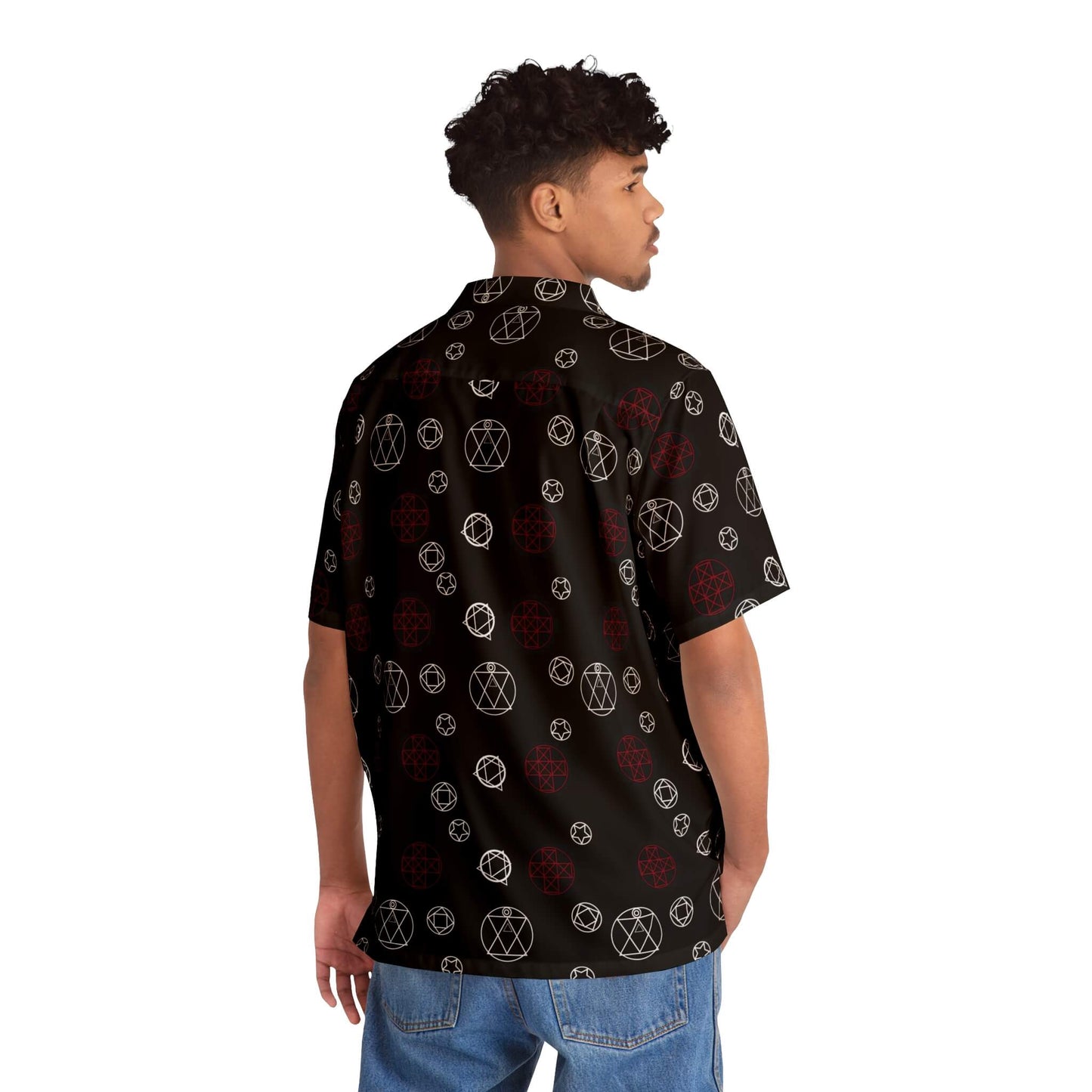 Fullmetal Alchemist Patterns All Over Print Hawaiian Shirt