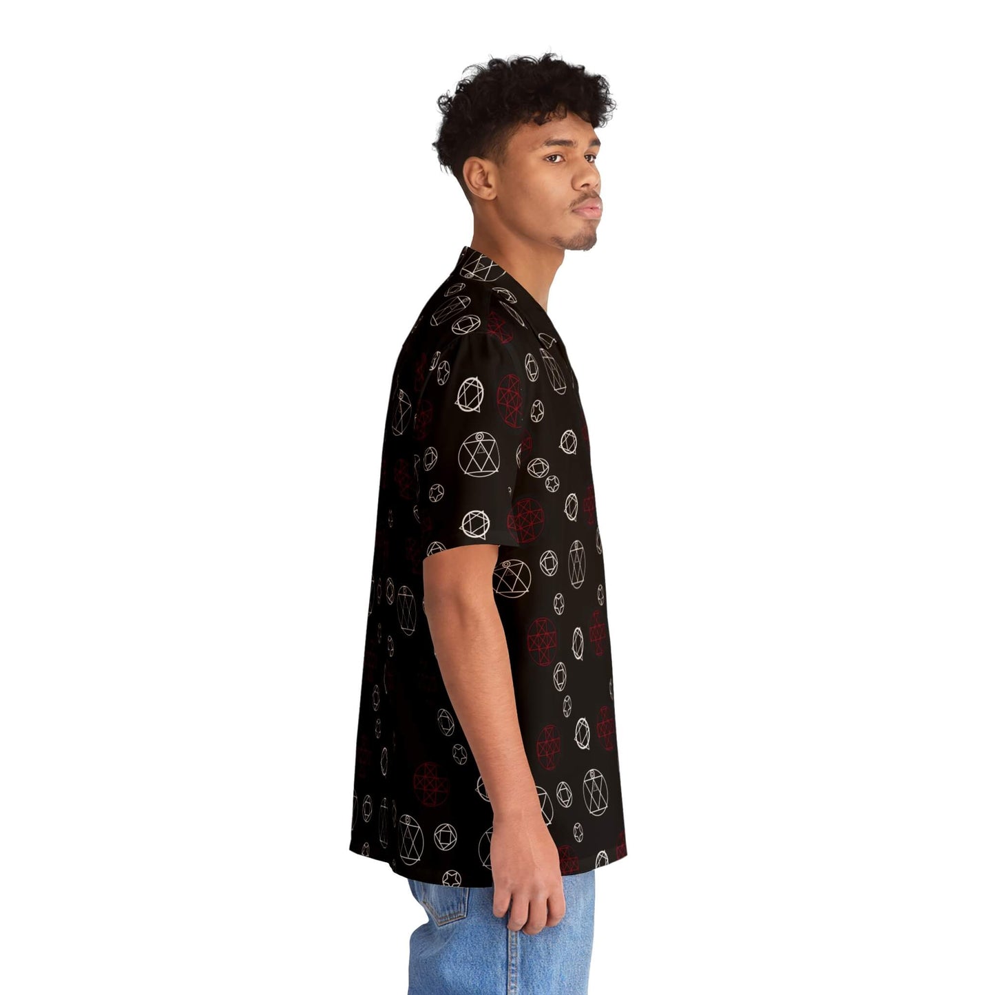 Fullmetal Alchemist Patterns All Over Print Hawaiian Shirt