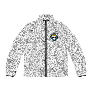 Gear 5 Clouds Luffy One Piece Puffer Jacket