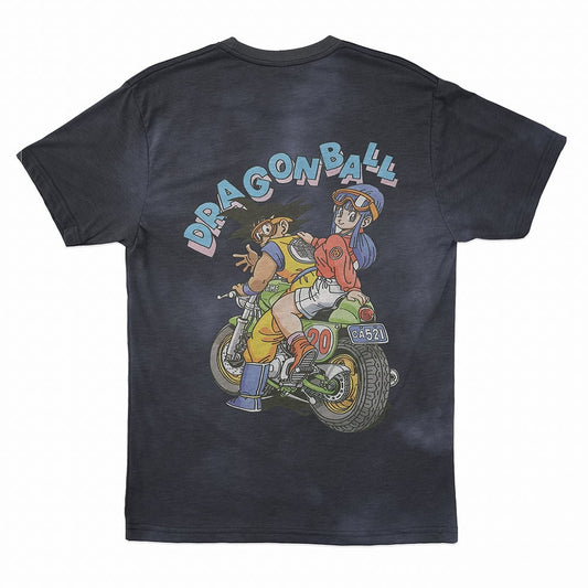 Goku Chichi Bike Ride Dragon Ball Shirt