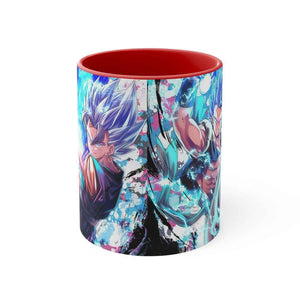 Goku Vegeta SDragon Ball Saiyan Accent Coffee Mug