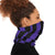 Goth School Stripes Purple Neck Gaiter Bandana Scarf