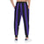 Goth School Stripes Purple Sweatpants Joggers