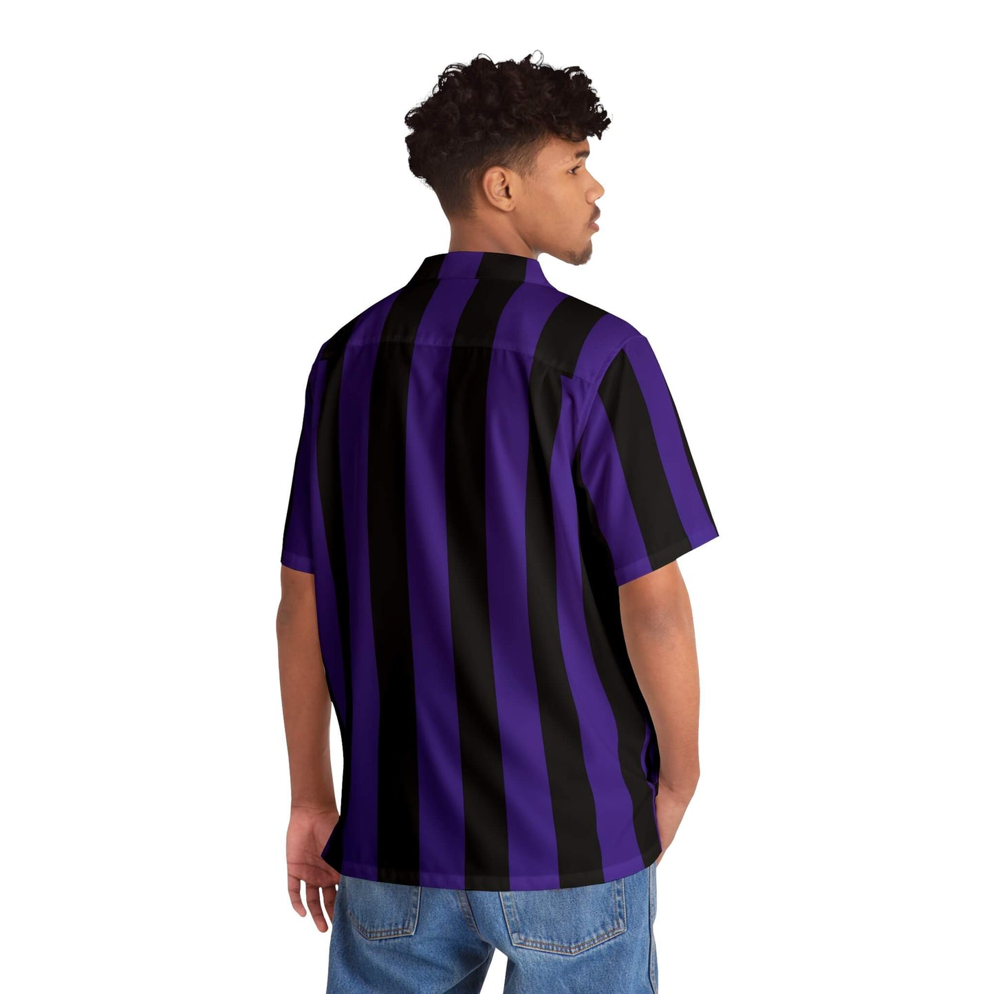 Goth School Purple Hawaiian Shirt