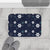 Grunge Floral Dream Space Soft Blend Bath Mat