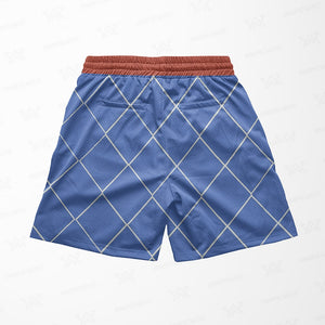 Guido Mista JJBA Inspired Pattern Mesh shorts