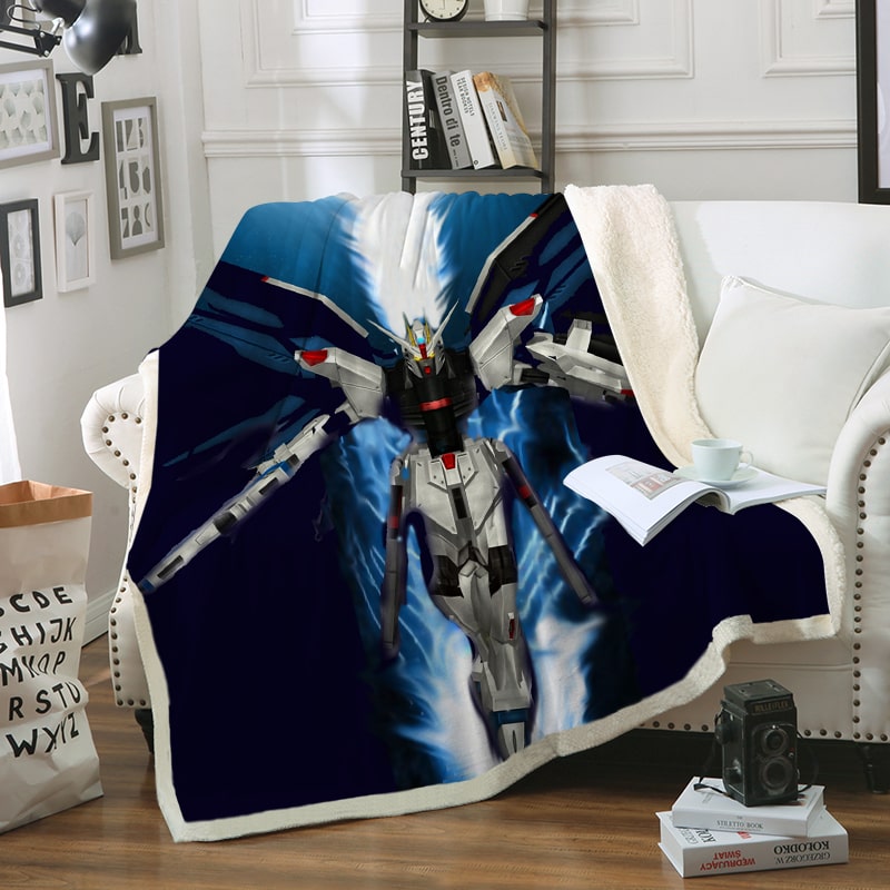 Gundam ZGMF-X20A Strike Freedom Gundam Wing Blanket