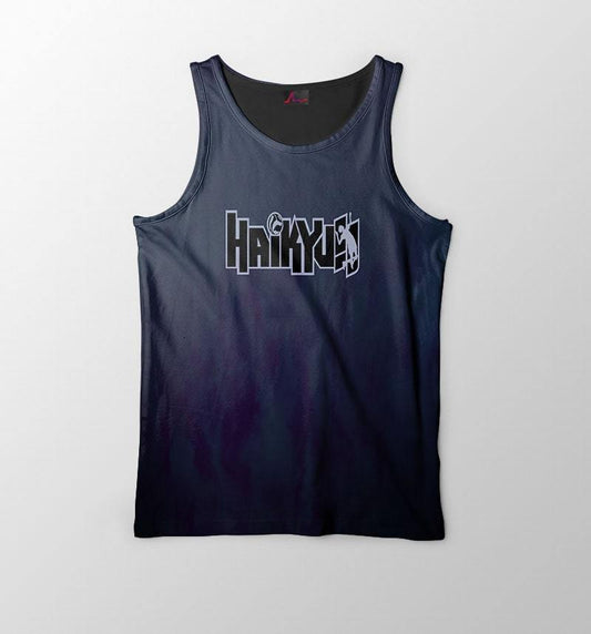 Haikyuu Super Premium Brushed Embossed Haikyuu Tank Top