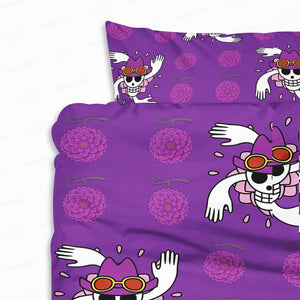 Hana Hana no Mi Robin Devil Fruit One Piece Comforter Set Bedding