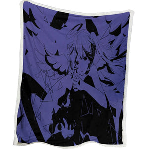 Hatsune Miku Fairy Style Sketch Art Vocaloid Blanket